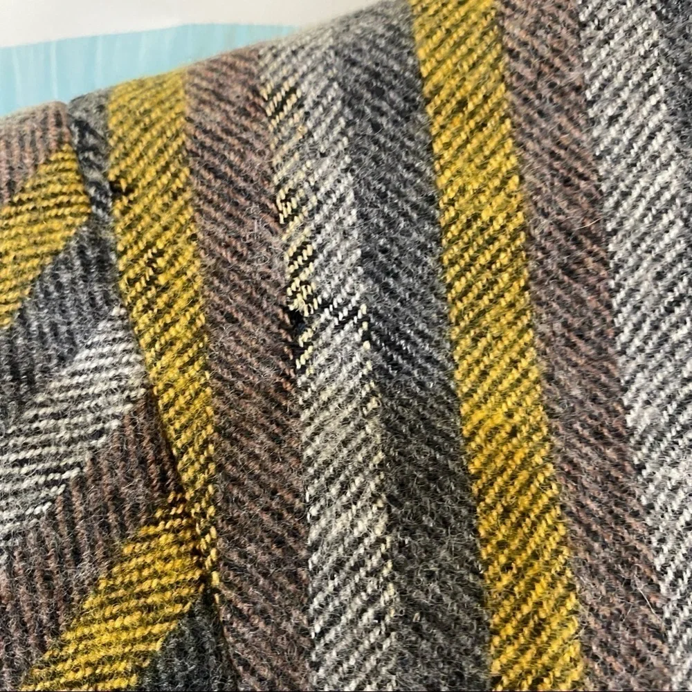Shukmei Jacket Striped Sz Small
